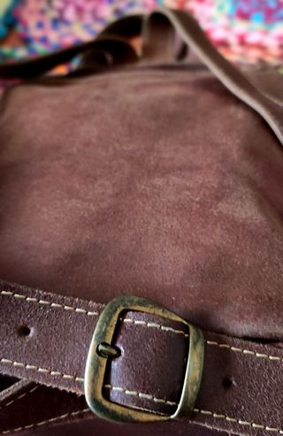 Mochila pele/mochila cuero Lu Capel