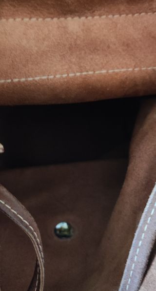 Mochila pele/mochila cuero Lu Capel