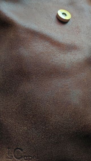 Mochila pele/mochila cuero Lu Capel