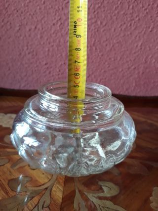 Pieza cristal Art Déco lámpara