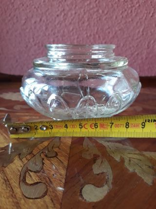 Pieza cristal Art Déco lámpara