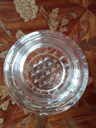 Pieza cristal Art Déco lámpara