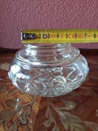 Pieza cristal Art Déco lámpara