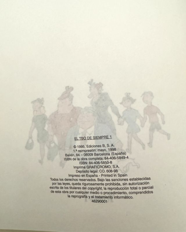 Tebeos TBO de Siempre - Cómic antiguo