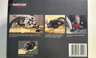 Sierra Circular Parkside 12V Recargable