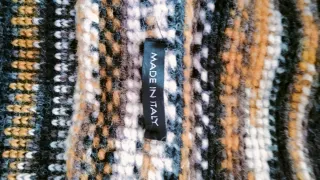 Cappotto donna fantasia multicolor