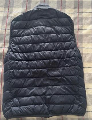 Chaleco acolchado azul T. M