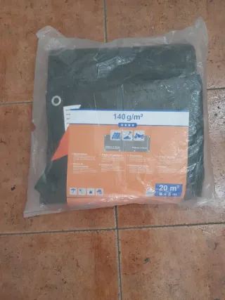 Lona protectora 140 g/m² 20 m²