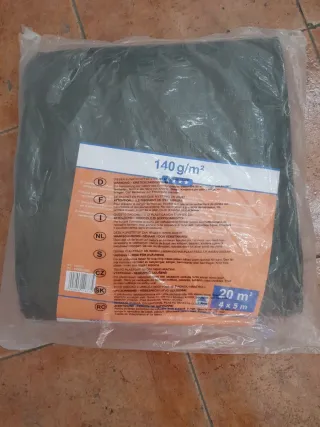Lona protectora 140 g/m² 20 m²