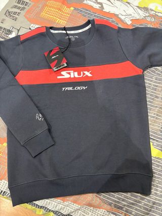 Sudadera Siux Trilogy Negra Talla S