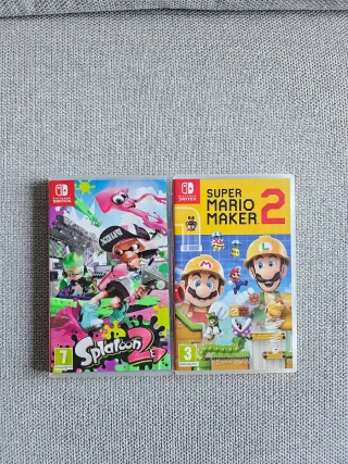 Nintendo Switch: Splatoon 2 & Super Mario Maker 2