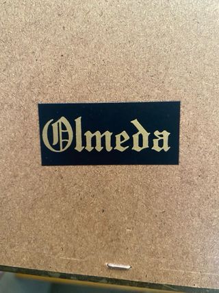 Cuadro de caballos en relieve metal dorado