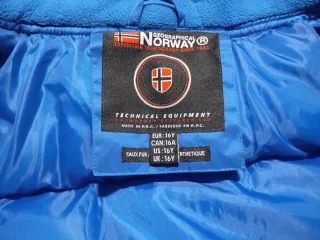 Abrigo Norway talla 16 años