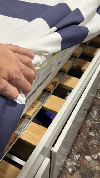 Cama diván Hemnes (Ikea) con cajones