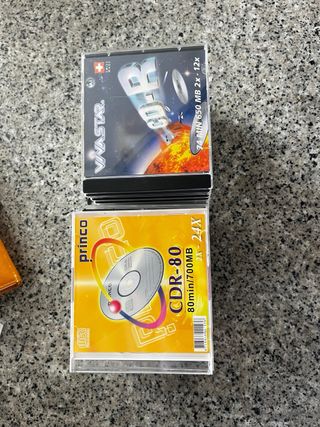 Pack 25 cajas de CD vacías