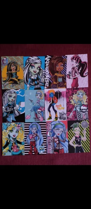 Monster High Postales/Tarjetas (41 unidades)