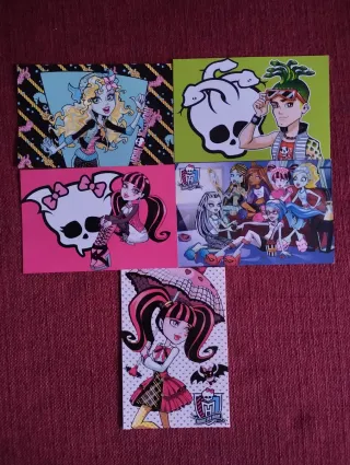 Monster High Postales/Tarjetas (41 unidades)