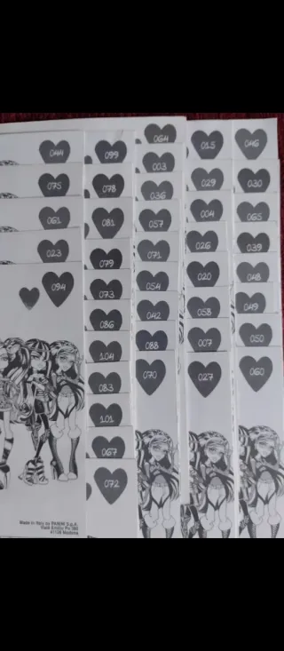 Monster High Postales/Tarjetas (41 unidades)