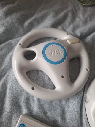 2 Volantes + Mario Kart Wii