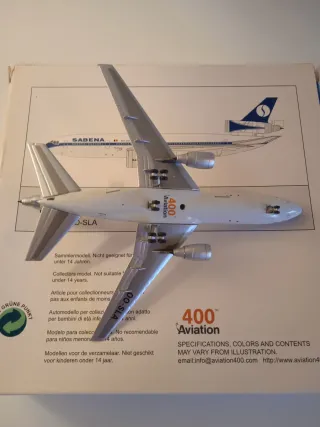 Maqueta Avión Sabena DC-10 1:400