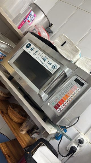 Microondas Profesional Acero Inox