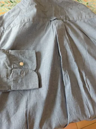 Camisa Gant Azul Hombre