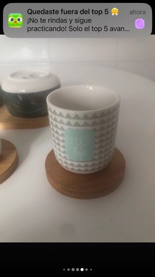 Juego 4 Vasos y 2 Cuencos Porcelana