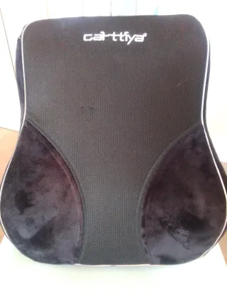 Respaldo y cojín ergonómico