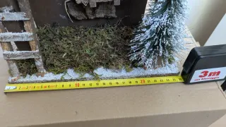 Capanna Presepe con pino