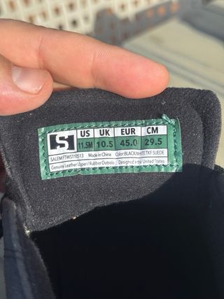 Zapatillas de SKATE negras