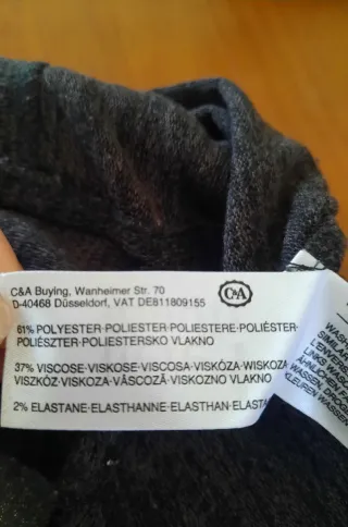 Lote 2 Camisetas Manga Larga Talla S