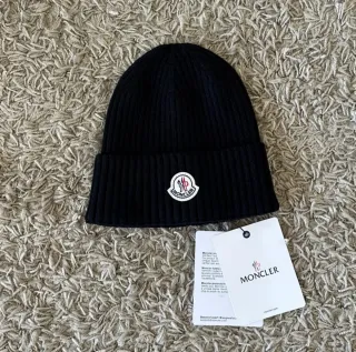 Gorro Moncler Negro Original