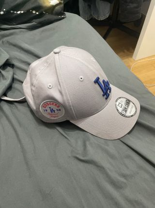 Gorra New Era LA Ajustable Gris/Azul