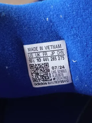 Adidas Campus 00S Unisex Azul/Blanco