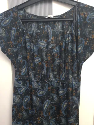 Vestido largo estampado Pimkie talla M