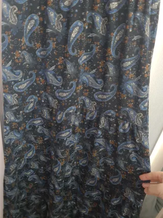 Vestido largo estampado Pimkie talla M