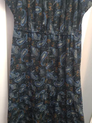 Vestido largo estampado Pimkie talla M