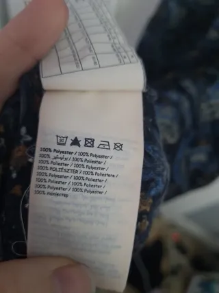 Vestido largo estampado Pimkie talla M