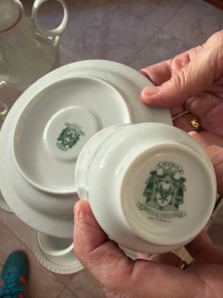 Juego de café de porcelana