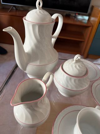 Juego de café de porcelana
