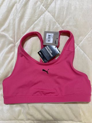 Top deportivo Puma Talla M Rosa