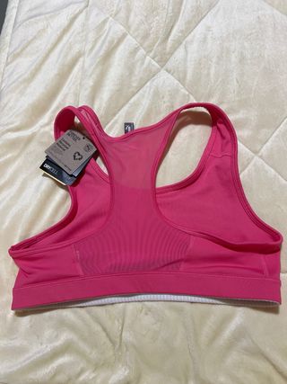 Top deportivo Puma Talla M Rosa