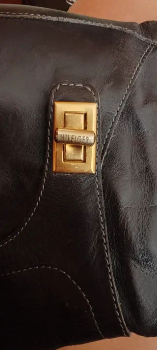 Botas altas Tommy Hilfiger marrones talla 39