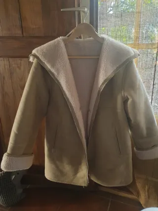 Chaquetón doble faz Mango