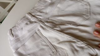 Vaqueros pitillo blancos mujer