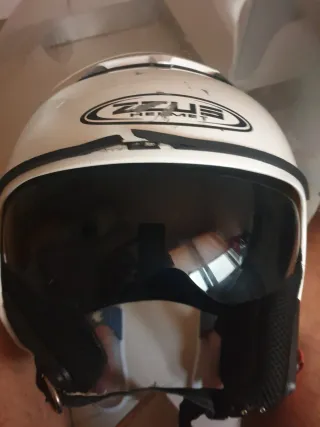 Casco Zeus Blanco