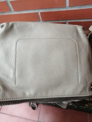 Bimba y Lola Bolso Beige Piel