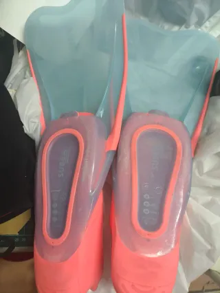 Aletas de buceo con escarpines