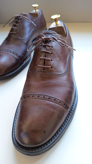 REGAIN Scarpe Pelle Marrone Uomo 41.5