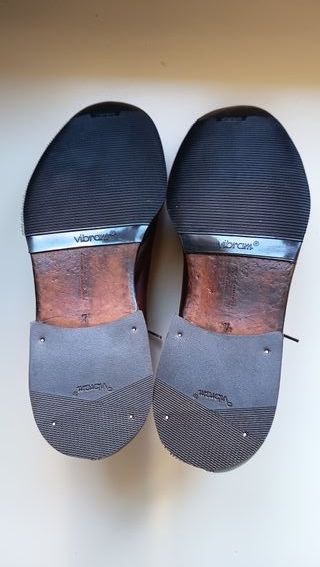 REGAIN Scarpe Pelle Marrone Uomo 41.5